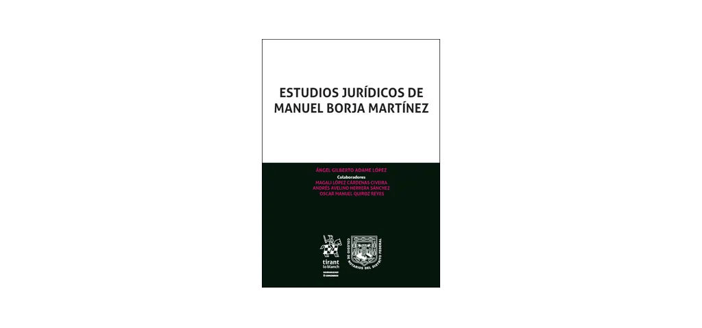 Estudios jurídicos de Manuel Borja Martínez